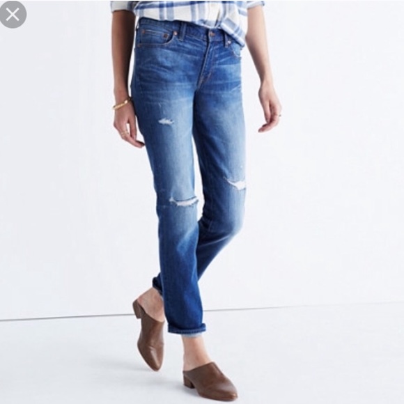 Madewell Denim - Madewell Slim Boy Jean in Brinville wash